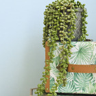 Arranjo De Planta Pendente Artificial No Vaso Cimento | Formo